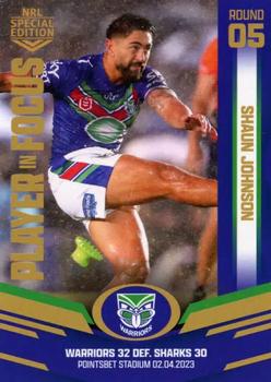 2023 NRL Player In Focus #IF05 Shaun Johnson Front